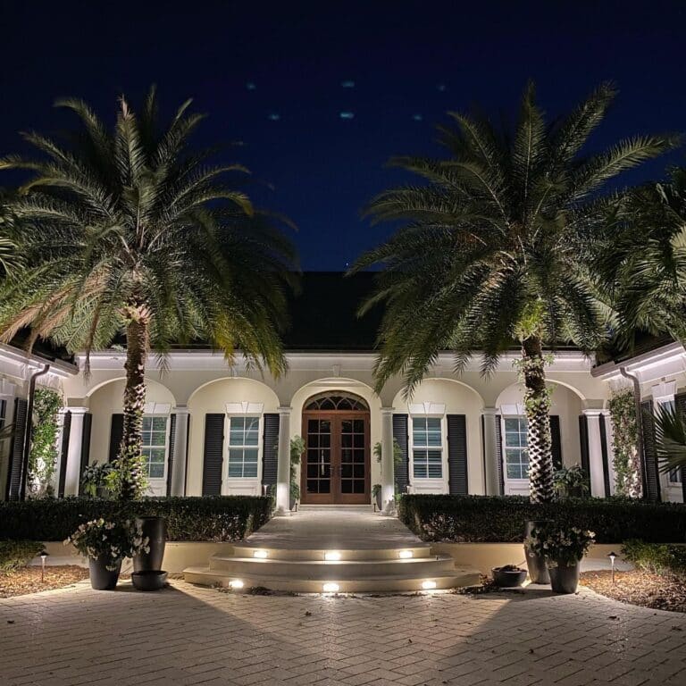 outside landscape lighting systems Jupiter FL